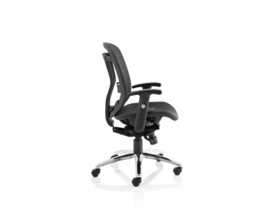 Miles Black Mesh Back Task Chair With Optional Headrest 15