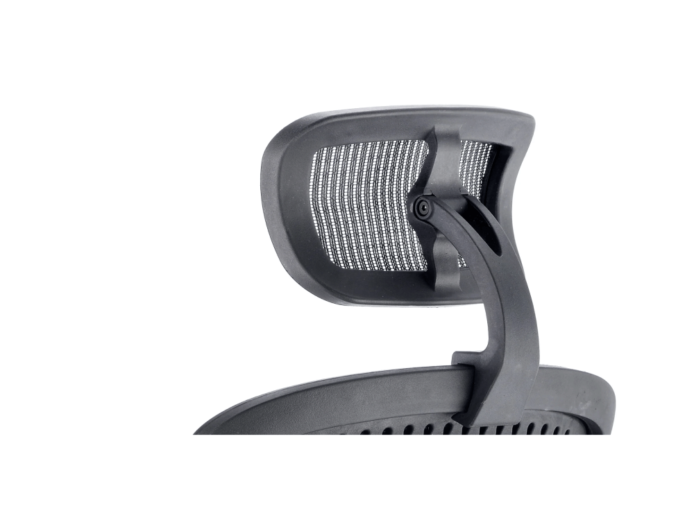 Miles Black Mesh Back Task Chair With Optional Headrest 16