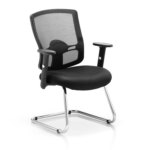 Portland Visitor Cantilever Chair Black 150x150