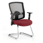 Portland Visitor Cantilever Chair Chilli 150x150