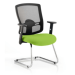 Portland Visitor Cantilever Chair Green 150x150