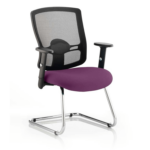 Portland Visitor Cantilever Chair Purple 150x150