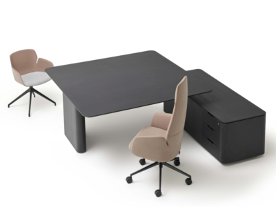 Bruna 2 Square Shape Meeting Table 03