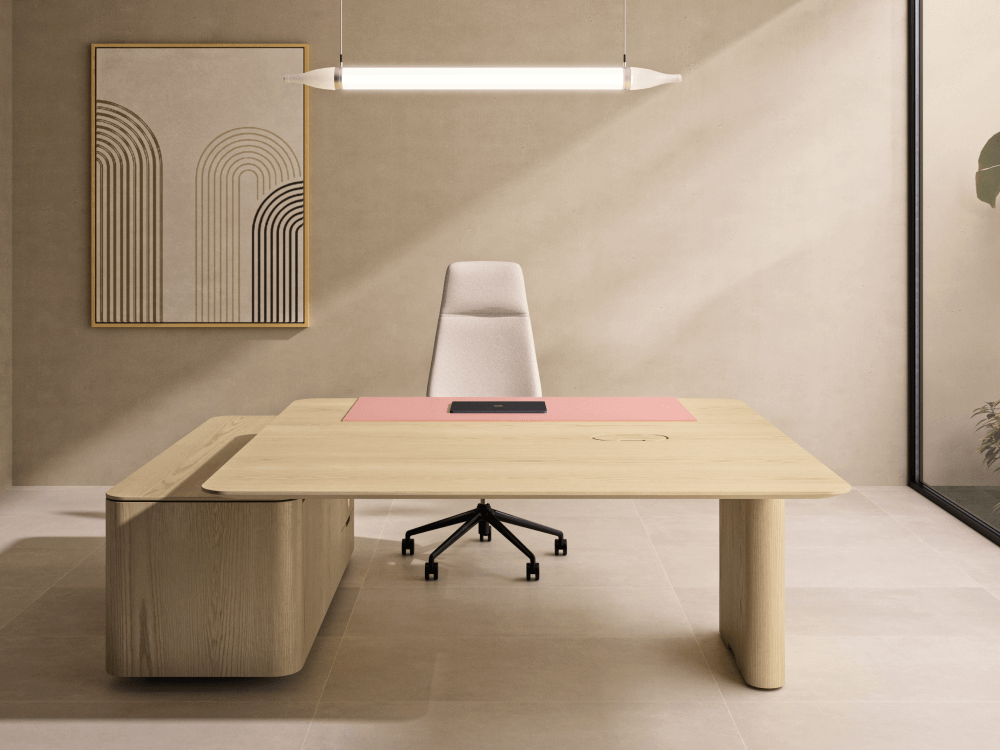 Bruna 2 Square Shape Meeting Table 04