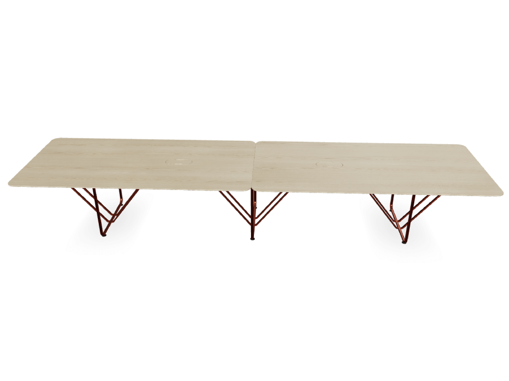 Inizio 2 Rectangular Shape Meeting Table 01