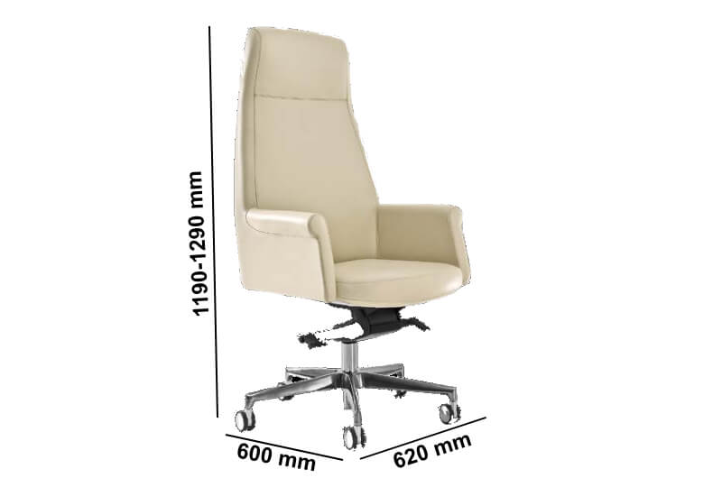 Anton Medium And High Back Executive Chair Size