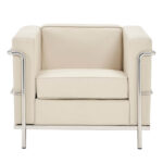 Birdie One Two And Three Seater Sofa With Stainless Steel Frame Ivory 4