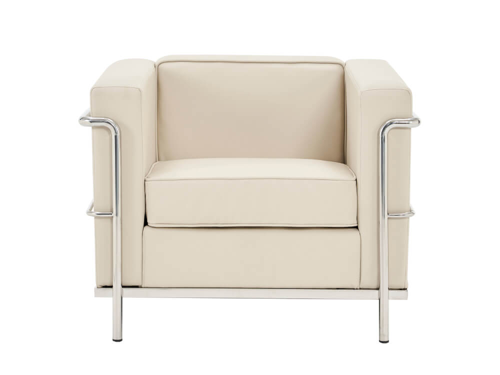 Birdie One Two And Three Seater Sofa With Stainless Steel Frame Ivory 4