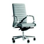 L620 x D600 x H960-1060 mm (Medium Back Chair with Pleated Backrest)