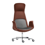 L710 x D600 x H1290-1400 mm (High Back Chair)