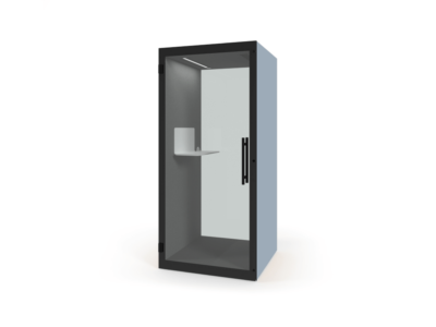 Carina – Office Phone Booth Frozen Blue